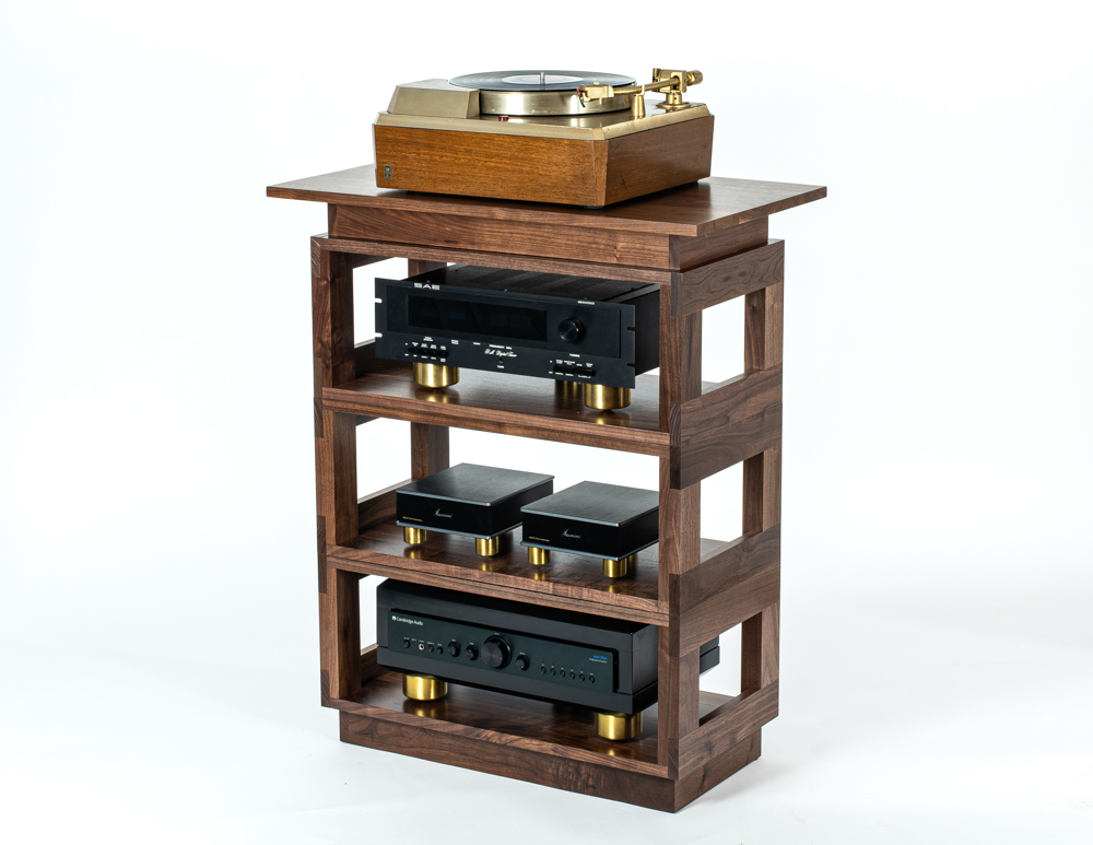 WALNUT PASS-THRU SHELF : NEW!